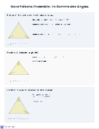 Angles des Triangles Manquants