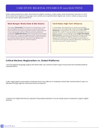 Social Media: Power and Politics Exploration