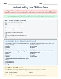 Child Development Theorists: A Guided Assessment