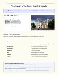 Prince and the Pauper Vocabulary Mastery