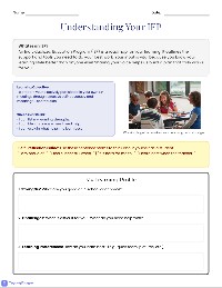 Student IEP Interview Guide