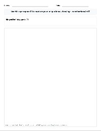 The Blank Canvas Exploration