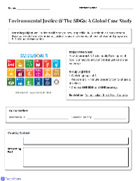 SDG Environmental Justice Project