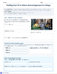 College Decision Navigator Workbook