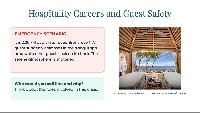 Hospitality Careers and Guest Safety