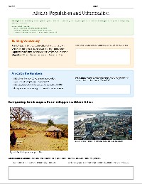 Africa's Population Growth Impacts