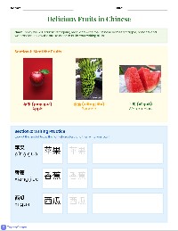 快乐识水果