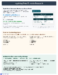 Quantitative vs. Qualitative Data
