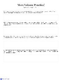 Volume of Regular Solids