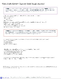 Word Parts Detective Guide