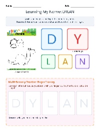 Learning My Name: DYLAN