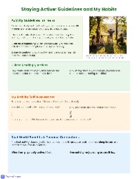 Healthy Active Living Foundations