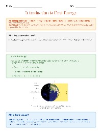 Heat Sources All Around Us