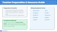 SC Ready Test-Taking Vocabulary for 3rd Grade