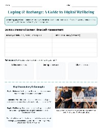 Guide to Digital Wellbeing