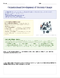 Organizational Change Strategy