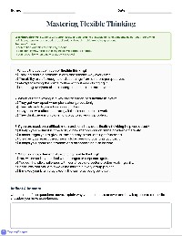 Flexible Thinking Skills Test