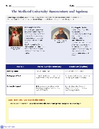 Influential Thinker Exit Ticket