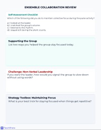 Student-led Peer Warm-up: Focus and Readiness