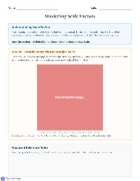 Understanding and Applying Scale Factors