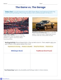 SEM vs. Traditional Marketing Sort