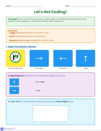 Exploring ScratchJr: Learning My Coding Blocks