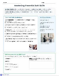 Workplace Soft Skills for Young Adults