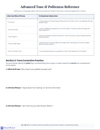 Professional Email Etiquette Mastery Worksheet