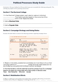 I need a fill in the blank study guide based on this document that will allow students to prepare for concepts assessed in this test. They should need to use their textbook to complete it