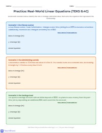 Mastering Linear Relationships: Collaborative Group Challenge