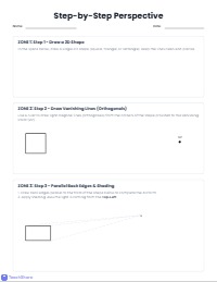 Mastering One-Point Perspective and Shading