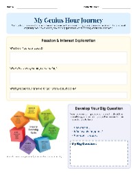 Genius Hour Project Overview
