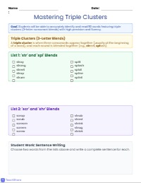 Mastering Closed Syllables Practice Workbook