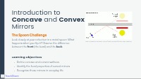 Mastering Concave and Convex Mirrors