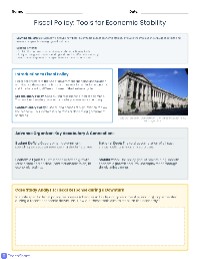 Economic Stabilization Toolkit