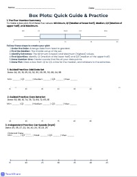 Mastering Box Plots: Construction and Analysis