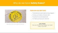 Super Scientist Lab Safety Rules
