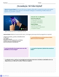 Mi Vida Digital: Balanced Technology Use
