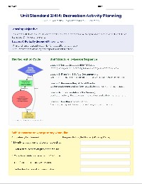 Recreation Activity Planning Guide