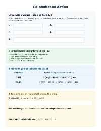 Learning the French Alphabet