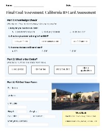 California ID Card Guide