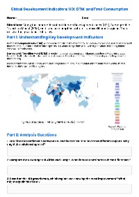 Global Development Indicators Analysis
