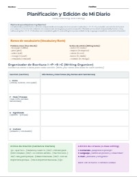Hoja de Trabajo: Planificación y Edición