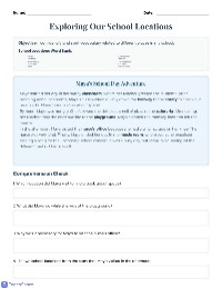 Understanding School Locations