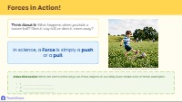 What are Forces? Pushes and Pulls