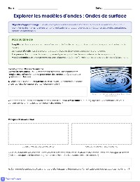 Wave simulation in French