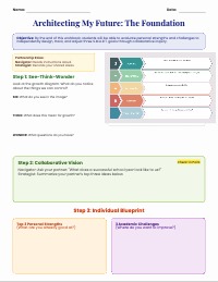 Architecting My Future: S.M.A.R.T. Goal Workbook
