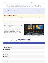 Premiere Pro 2025 Toolbox Mastery
