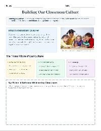 Building Our Classroom Community