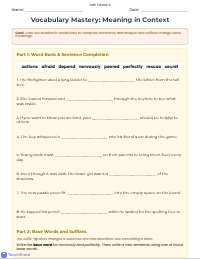 Second Grade Language Arts Quick Check